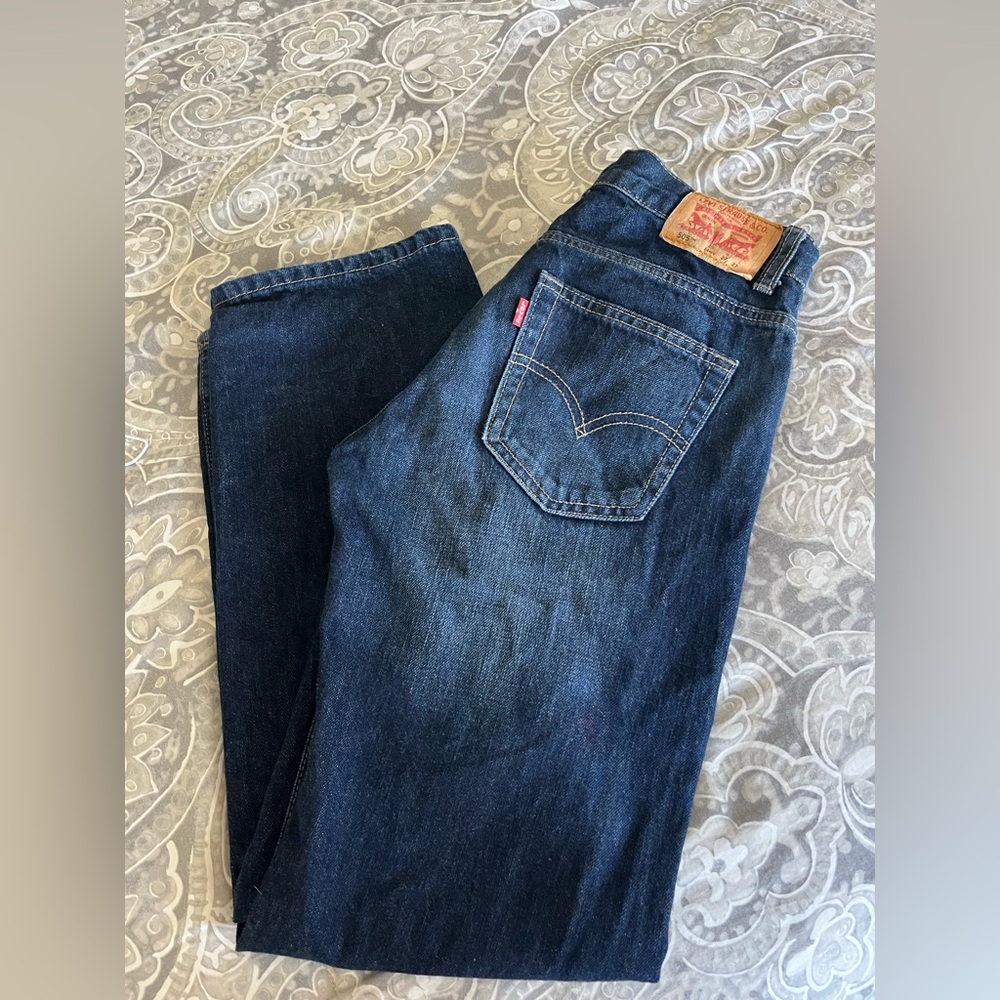 Levi 505 Regular Jeans. Size 27